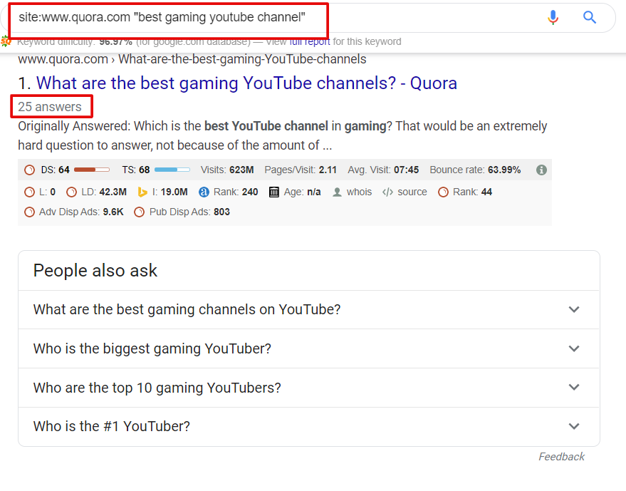 How To Grow Your Youtube Channel by answering on quora