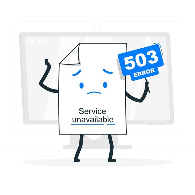 503 error http error code